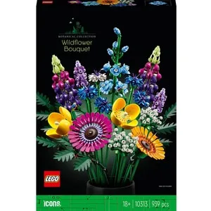 LEGO Botanicals: Buchet de flori de camp 10313, 18 ani+, 939 piese