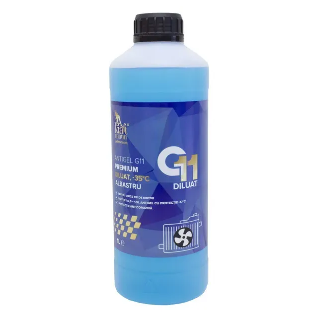 Antigel diluat albastru -35 grade Celsius Kraftmann G11 Premium, 1 l