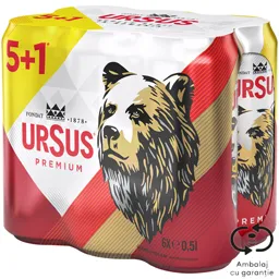 Bere blonda 5+1 x 0.5L