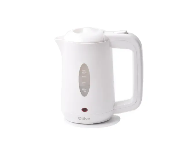 Fierbator Qilive Q.5857, 1100W, capacitate 0.5 l, oprire automata, alb