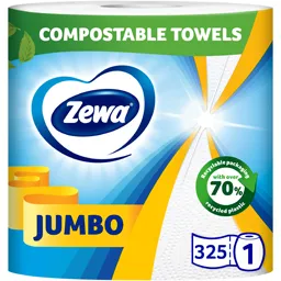 Prosoape de hartie Jumbo, 2 straturi, 1 rola, 325 foi
