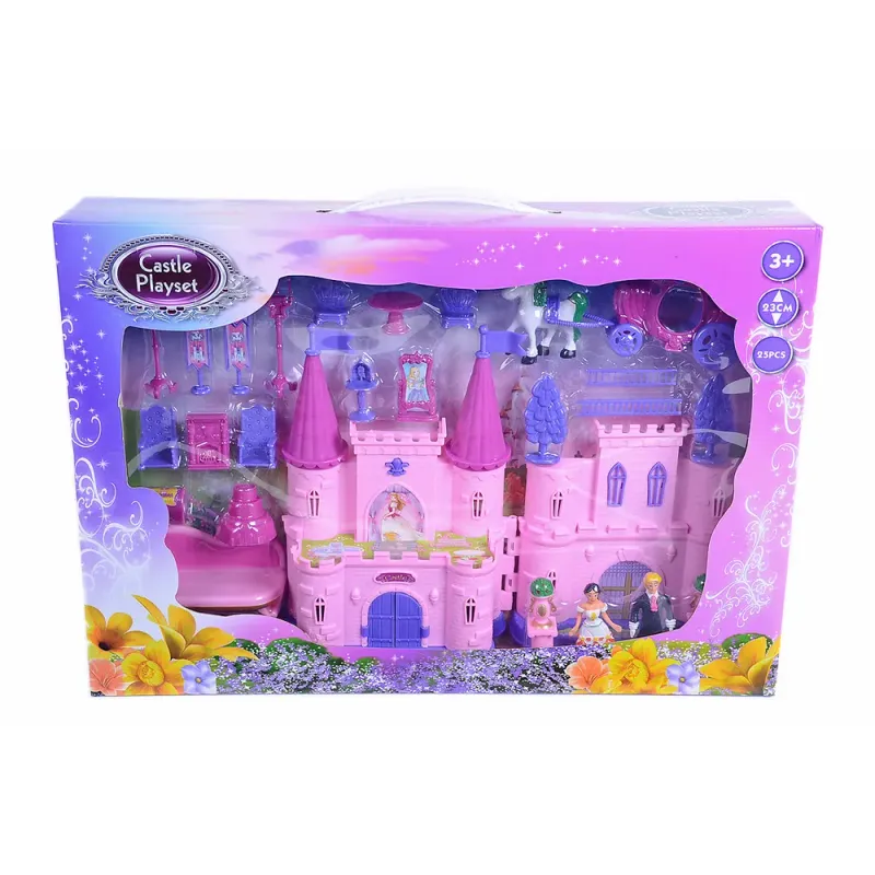 Castel cu printesa si 24 accesorii