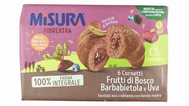 Croissant cu fructe de padure, sfecla, struguri Misura, 308 g