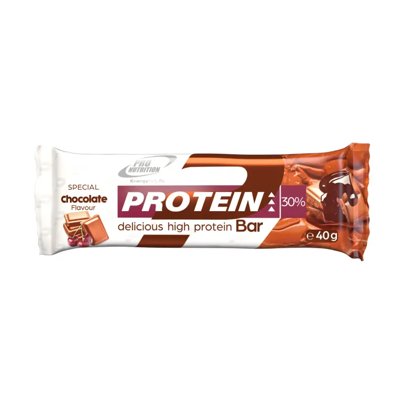 Baton proteic cu aroma de ciocolata ProNutrition, 40 g