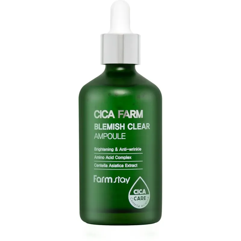 Fiola de curatare a petelor cu centella asiatica Farmstay Cica Farm, 100 ml