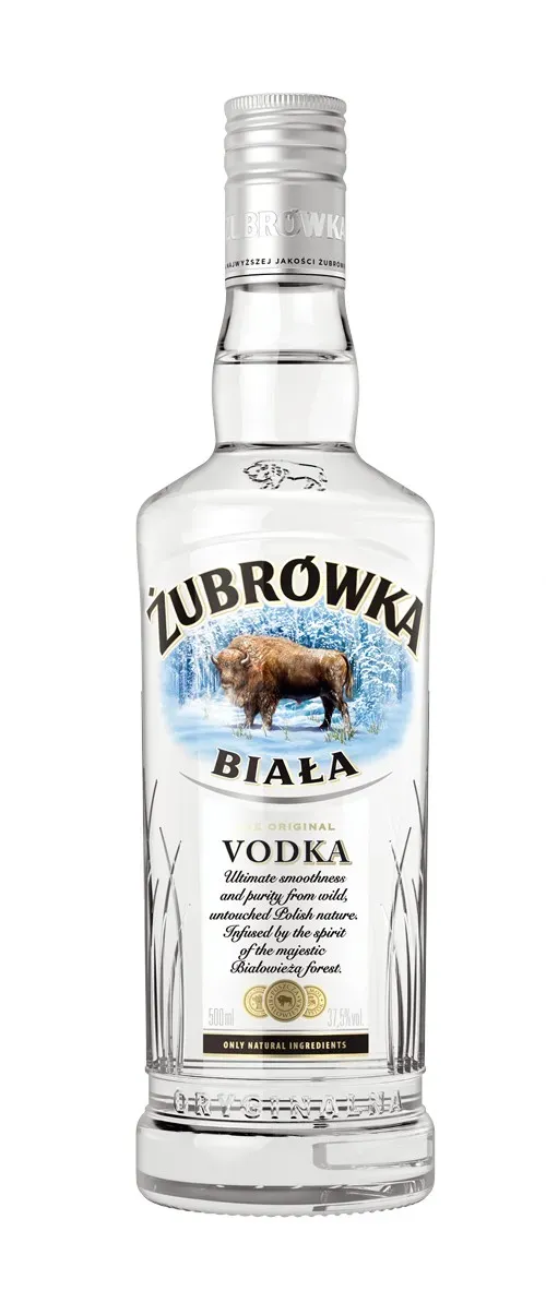 Vodca Zubrowka Biala, alcool 37.5%, 0.5 l