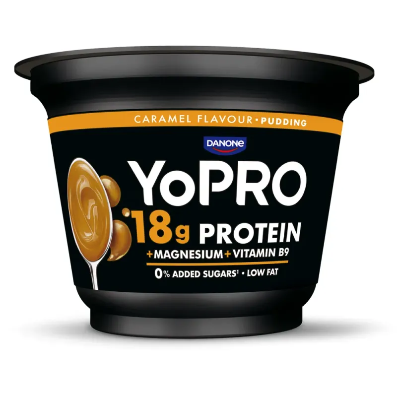 Budinca proteica cu gust de caramel YoPro, 180 g