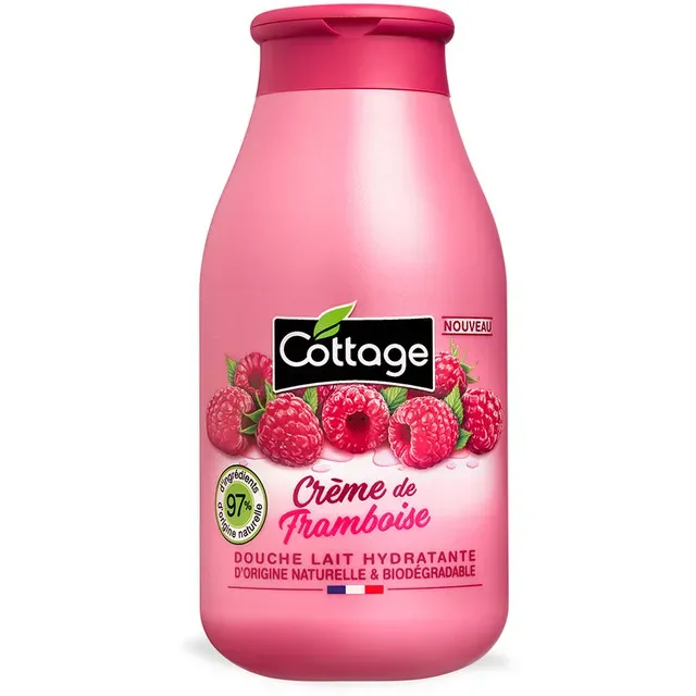 Gel de dus Cottage Zmeura, 250 ml