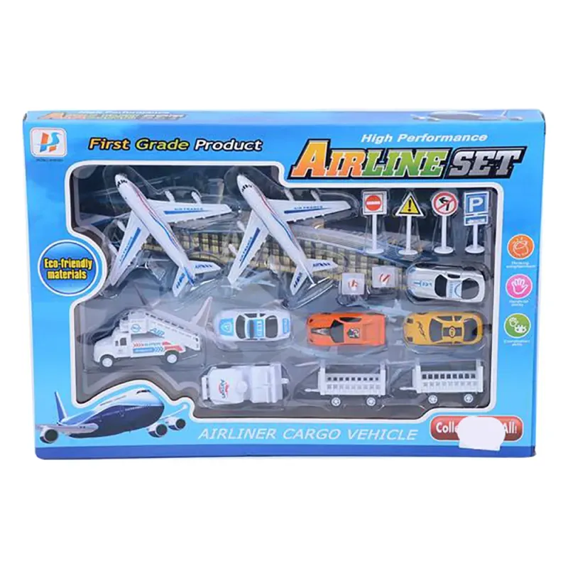 Set aeroport cu avioane