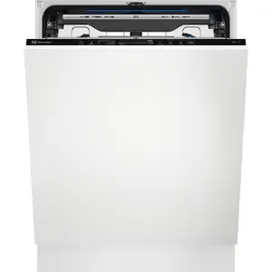 Masina de spalat vase incorporabila ELECTROLUX EEG88520W, 14 seturi, 8 programe, 60 cm, Clasa B, panou comanda negru