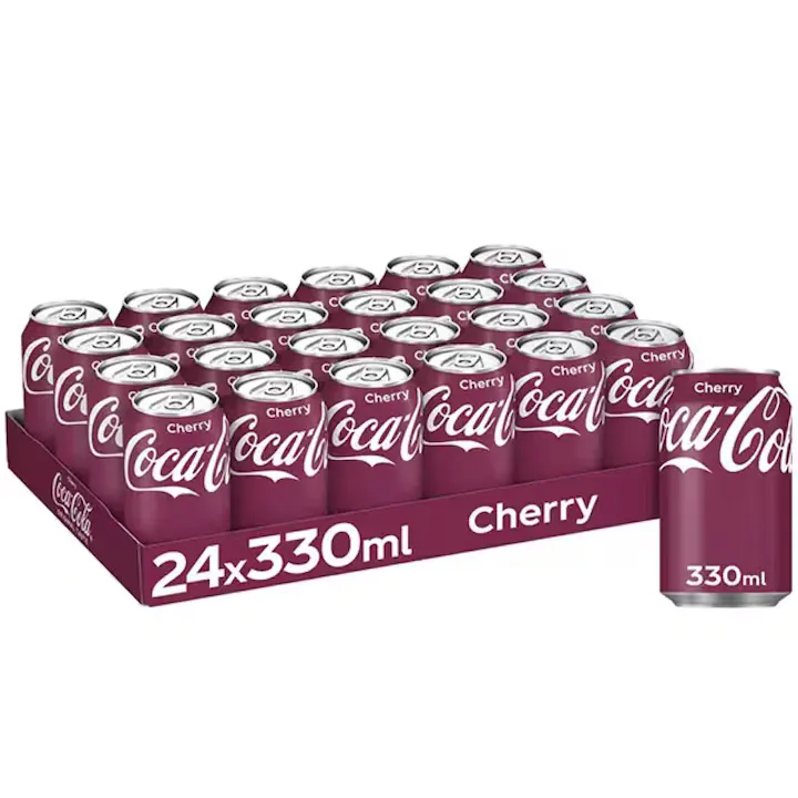 Bautura carbogazoasa Coca Cola Cherry 24 x 0, 33 L