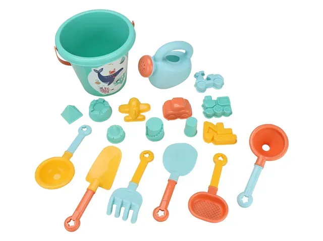 Set nisip galetusa cu 17 piese One Two Fun