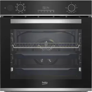 Cuptor incorporabil BEKO BBIS13300XMSE, Electric, Gatire cu abur, Autocuratare catalitica, 72 l, Clasa A+, AeroPerfect, negru
