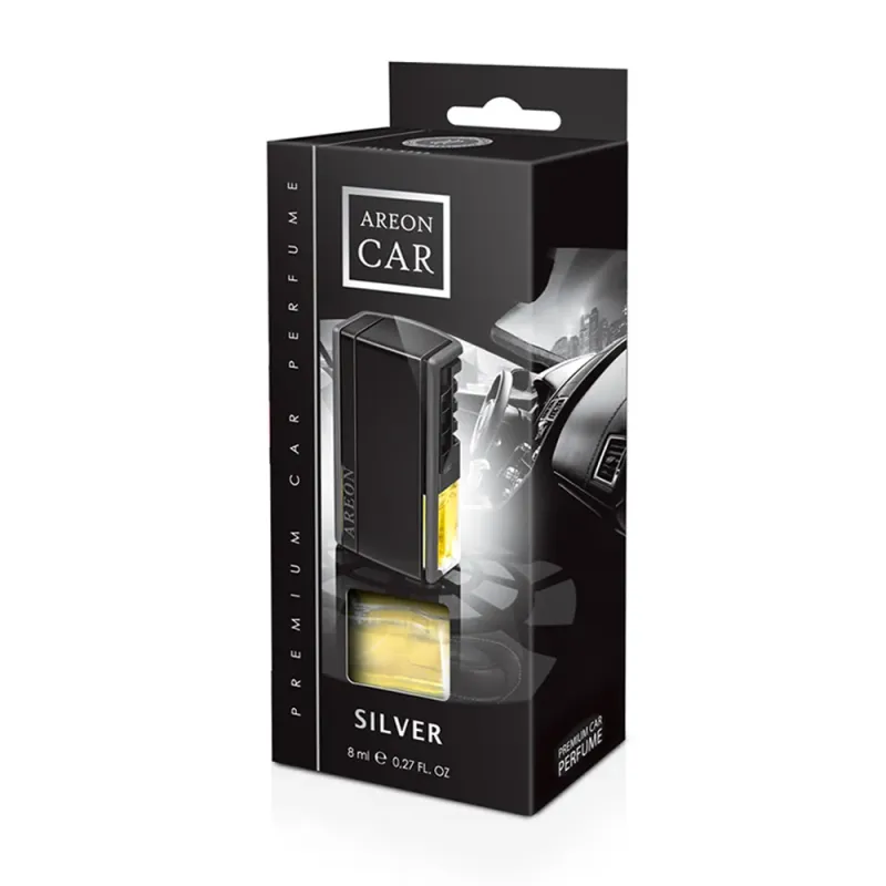 Odorizant auto lichid Areon Car Silver 8ml
