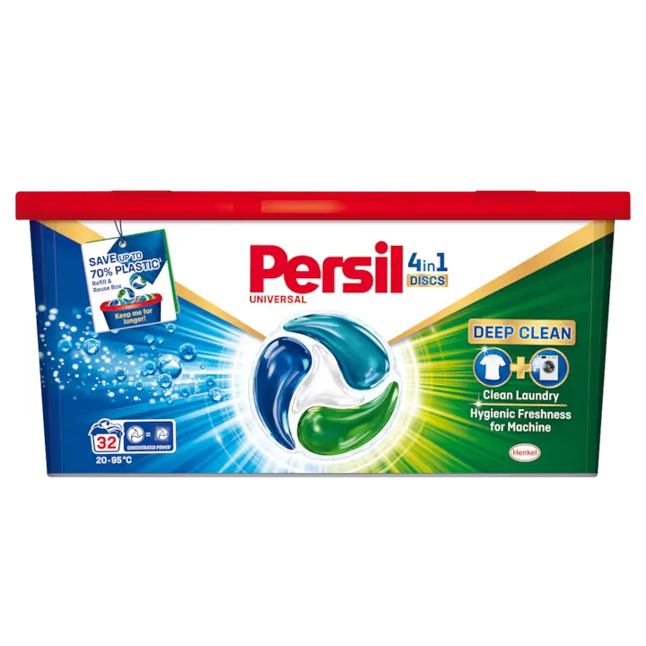Detergent de rufe Persil 4in1 Discs Universal, 32 spalari