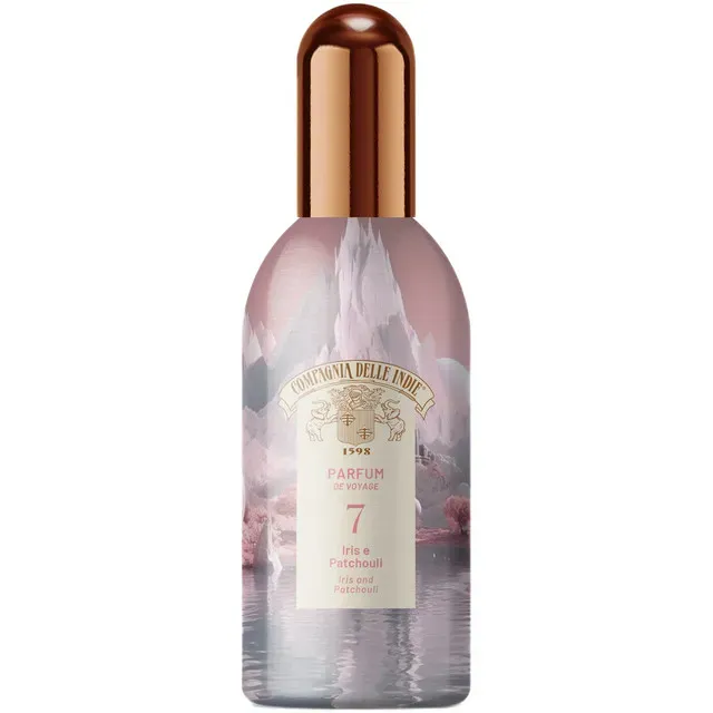 Parfum de voiaj Campagnia delle Indie 7 Iris si Patchouli, 100 ml
