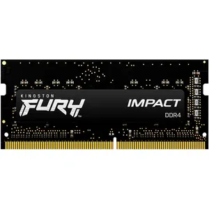 Memorie laptop KINGSTON Fury Impact Black, 16GB DDR4, 3200MHz, CL20, KF432S20IB/16