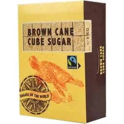 Zahar cubic brun 1kg