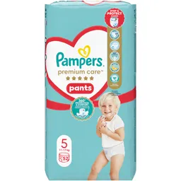 Scutece chilotel bebelusi Marimea 5, 12-17 kg, 52 buc