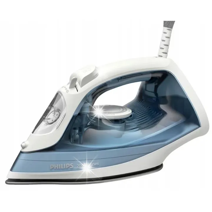 Fier de calcat Philips DST2010/90, 2000W, abur continuu 25g/min, culoare alb-albastru, 950g