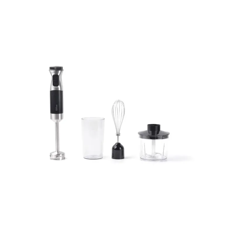 Mixer vertical cu accesorii Qilive Q.5605, 1000 W, picior pasator din inox, negru