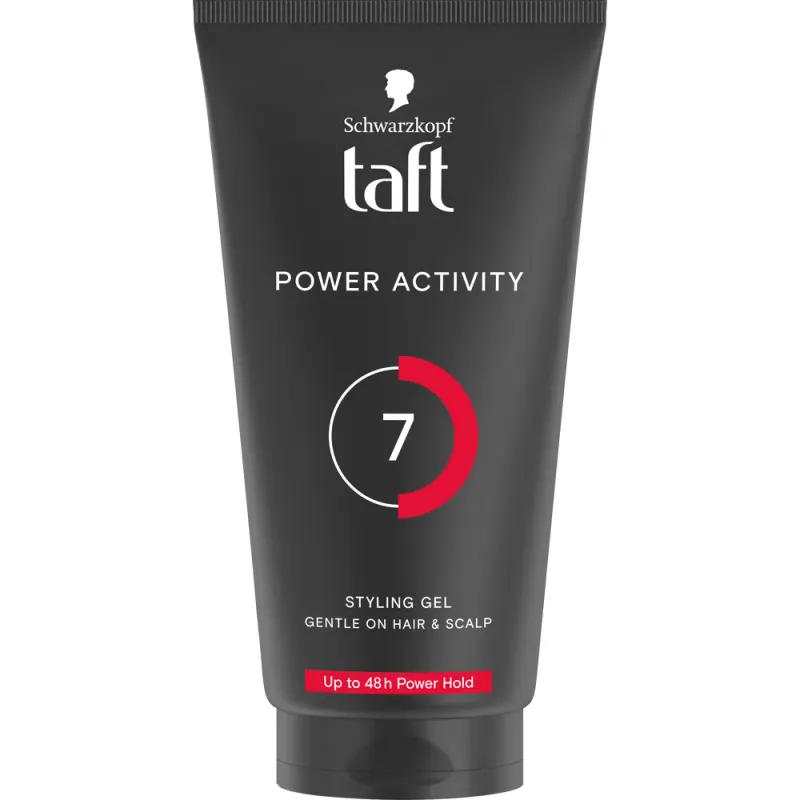 Gel de par Schwarzkopf Taft Power Active, 150 ml