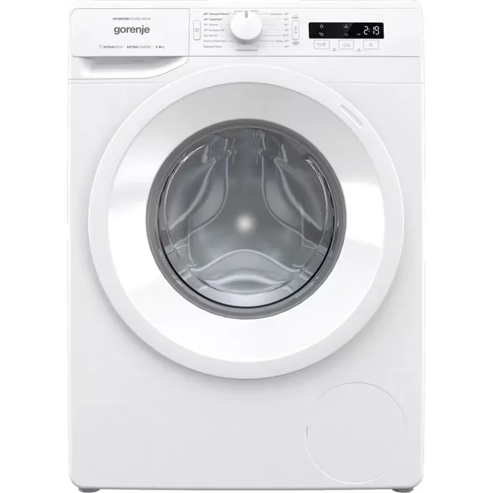 Masina de spalat rufe Gorenje WNPI82BS, Motor Inverter, 8 Kg, clasa B, 1200 rpm, Alba