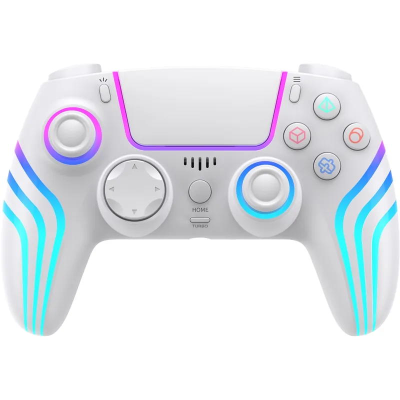Gamepad Wireless MYRIA MG7434, PC, PS4, alb