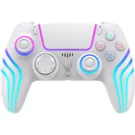 Gamepad Wireless MYRIA MG7434, PC, PS4, alb