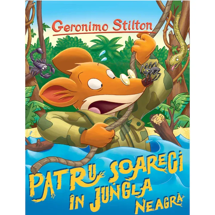 Patru soareci in Jungla Neagra, Geronimo Stilton