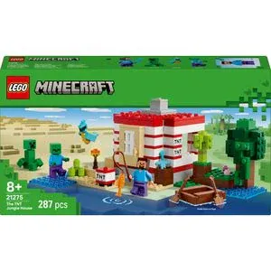 LEGO Minecraft: Casa TNT din jungla 21275, 8 ani+, 287 piese