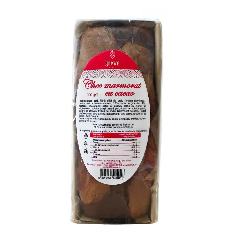 Chec marmorat Grewe, 300 g