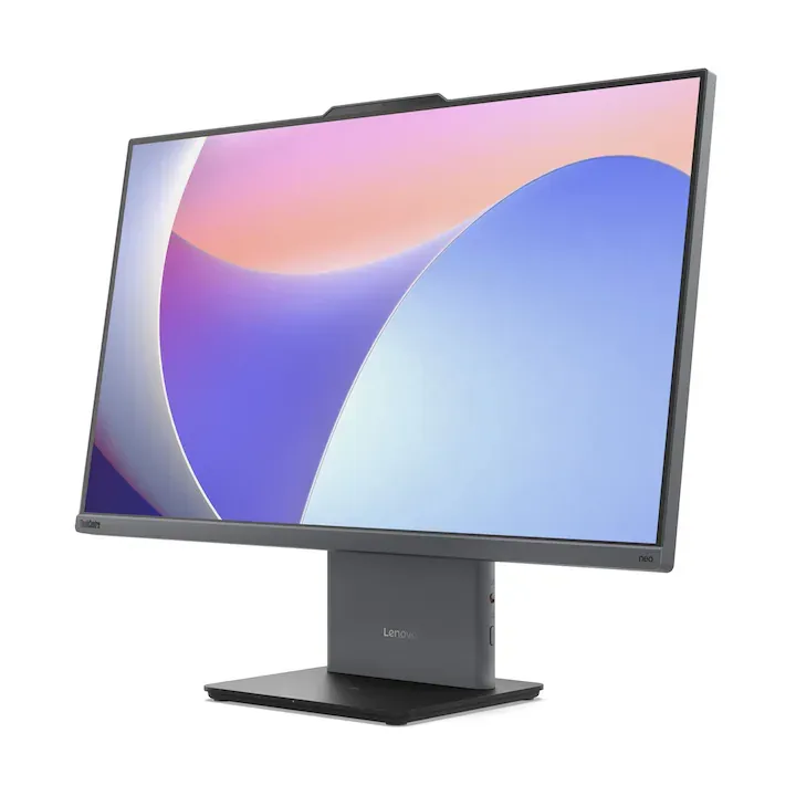 Calculator Lenovo ThinkCentre neo 50a 27 Gen 5 AIO, Intel Core i3-1315U, 27inch, RAM 8GB, SSD 256GB, Intel UHD Graphics, No OS