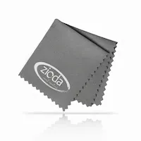 Laveta din microfibra, zioda smart essentials®, pentru curatare ochelari, telefon smartphone, ecrane, ceasuri smartwatch, bijuterii, LCD, lentile aparate foto, dispozitive, fara urme sau zgarieturi, lavabila, reutilizabila, animal friendly, 13x13cm, gri