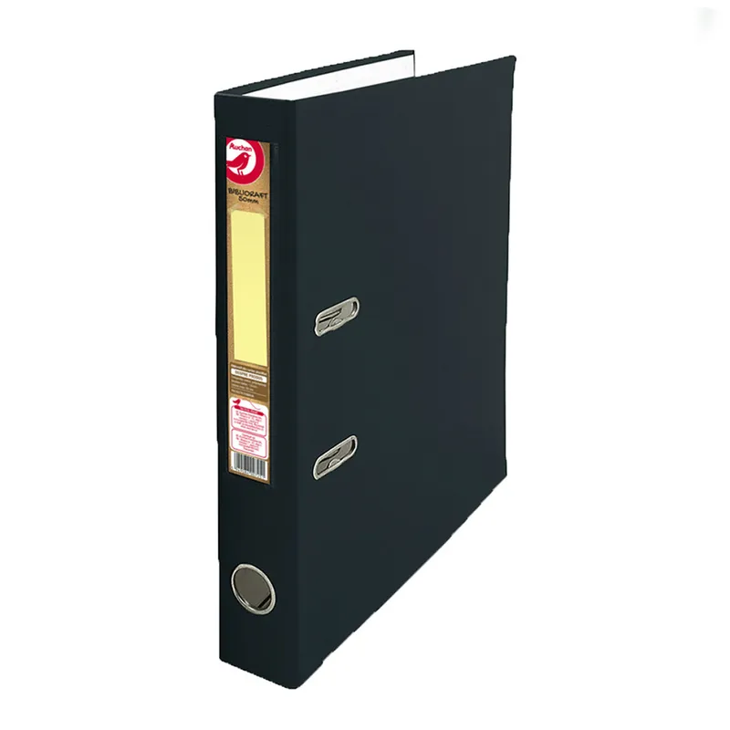 Biblioraft negru Auchan, 50 mm