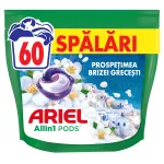 Detergent de rufe capsule Ariel Allin 1 PODS Fresh Breeze of Greek Island, 60 Spalari