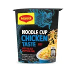 Preparat instant cu fidea, gust de pui, piper negru si ardei iute Maggi Noodle Cup, 63 g