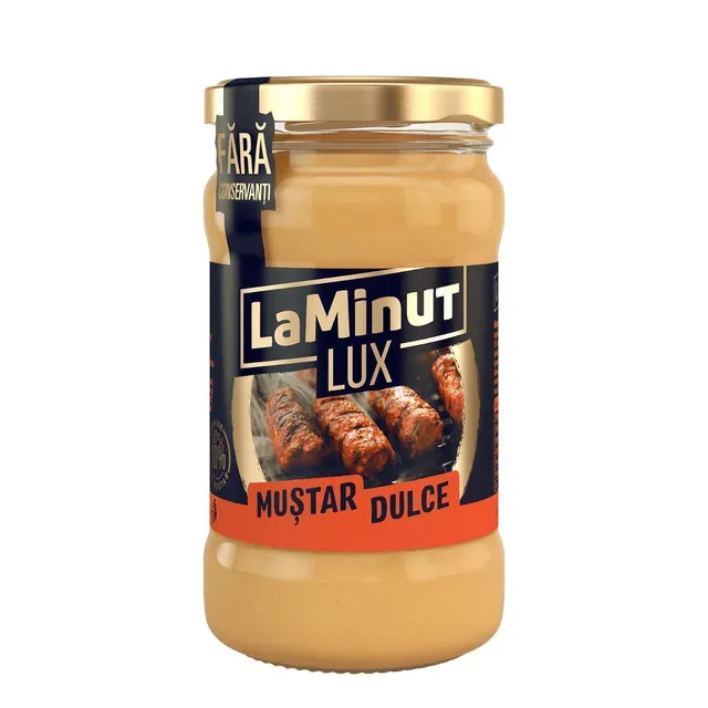 Mustar dulce La Minut Lux, 300 g