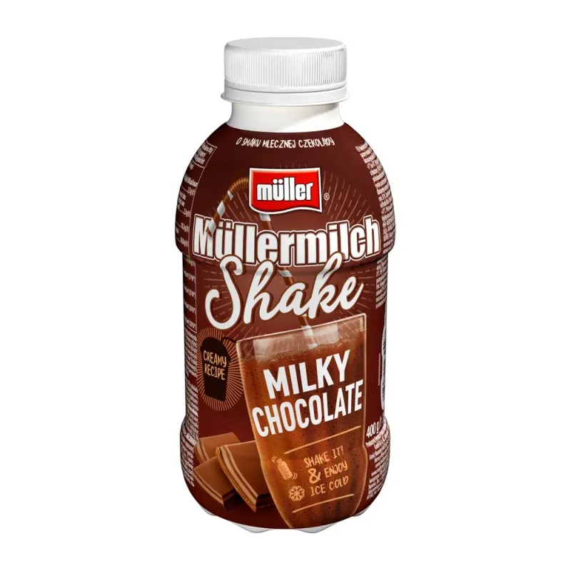 Bautura cu lapte si ciocolata Mullermilch Shake, 400 g