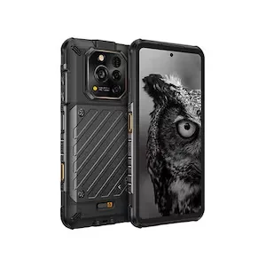 RugOne Xever 7, Negru, 5G, 6.67" AMOLED, 24GB RAM (12GB + 12GB Extensibili), 512GB ROM, 50MP, Android 15, Dimensity 7025, Baterie interschimbabila, eSIM, Night Vision, 33W, Dual SIM