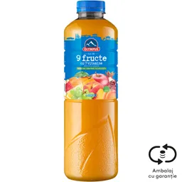 Suc de 9 fructe cu 7 vitamine. 1L
