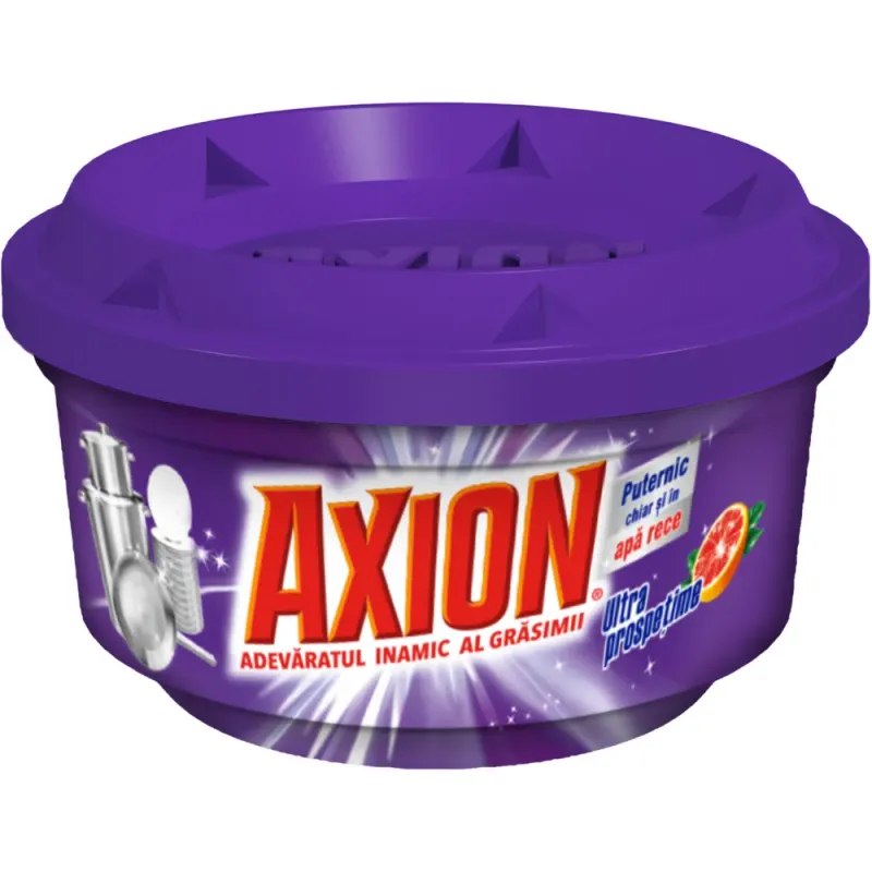 Detergent de vase pasta Axion, grapefruit, 225 g