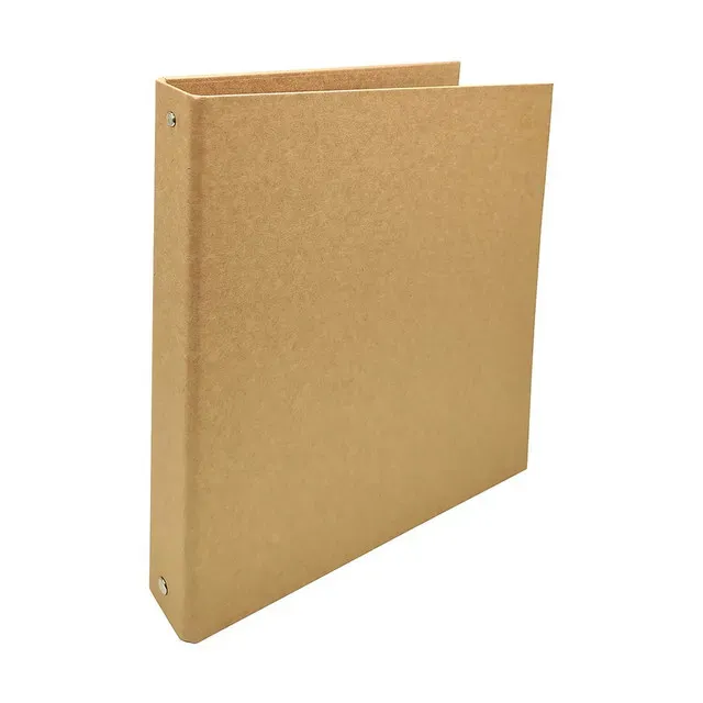 Biblioraft din carton reciclat Auchan, A4, 30 mm