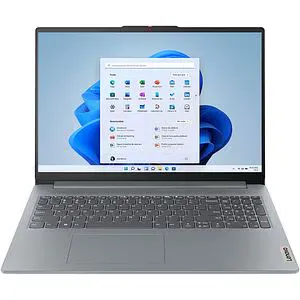 Laptop LENOVO IdeaPad Slim 3 15IAN8, Intel N100 pana la 3.4GHz, 15.6" Full HD, 4GB, UFS 3.1 128GB, Intel UHD Graphics, Windows 11 Home S, Arctic Grey