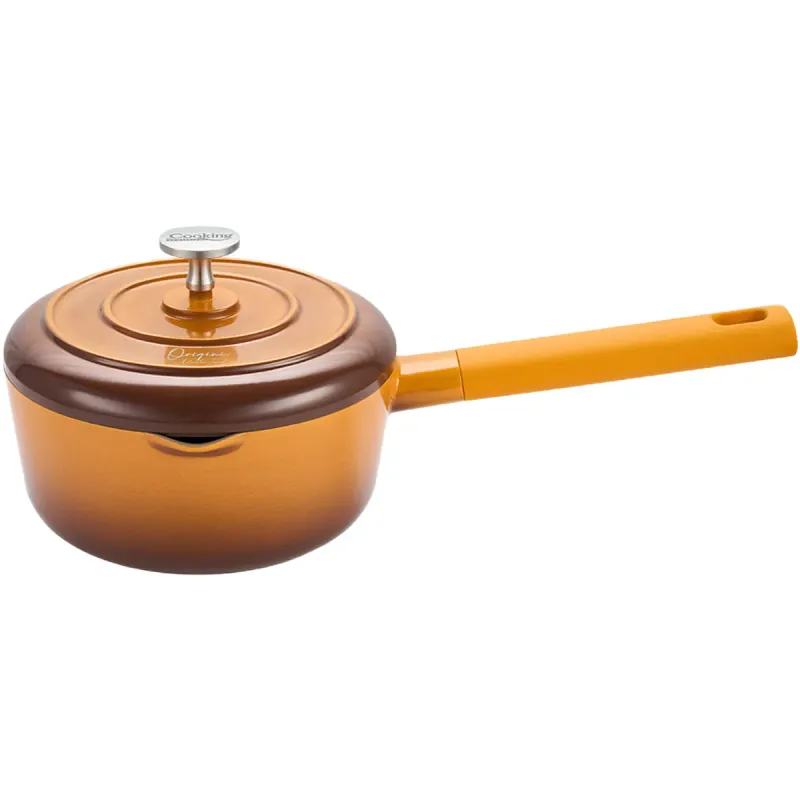 Cratita cu capac Cooking by Heinner Origini Nicolai Tand, aluminiu turnat, 1.8 l, 18 x 8.5 cm