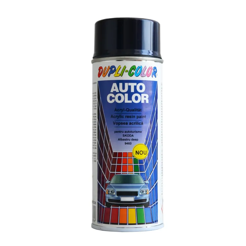 Spray auto Skoda Dupli-Color, 356308, albastru deep 9460 c
