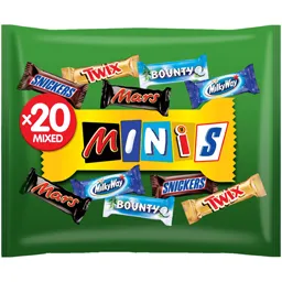 Miniaturi batoane de ciocolata 400g