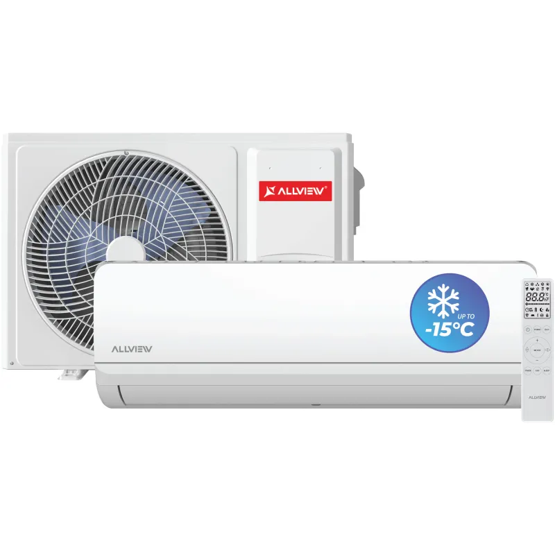 Aparat de aer conditionat Allview 12000 BTU WI-FI, Clasa A++/A+, kit instalare 3m, Sleep mode, Eco mode, Sensy 12, alb