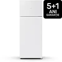Frigider cu doua usi Tesla RD2100ME, 207 l, Iluminare LED, Clasa E, Usi reversibile, H 143 cm (Alb)