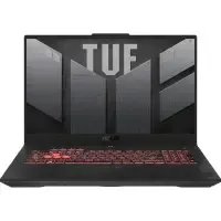 Laptop Gaming ASUS TUF A17 FA707NUG (Procesor AMD Ryzen™ 7 7445HS (16M Cache, up to 4.7 GHz), 17.3" FHD 144Hz, 16GB, 1TB SSD, nVidia GeForce RTX 4050 @6GB, Negru/Gri)